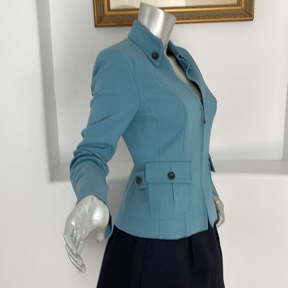 WORTH Bluestar Zip Jacket Size 2 NWT - Picture 5 of 12